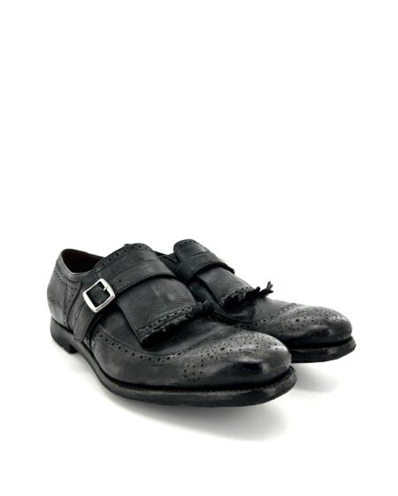 Church's Shanghai in pelle vintage nera