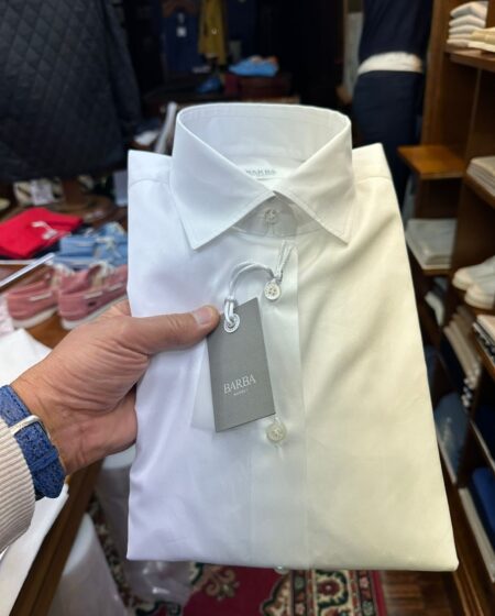 Camicia Barba Napoli bianca