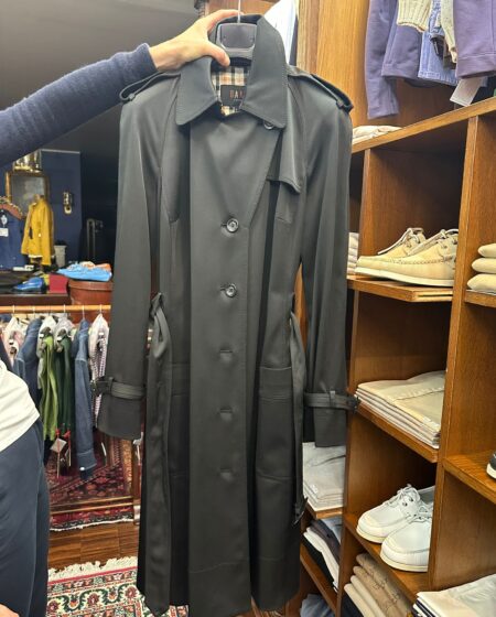 Trench nero classico