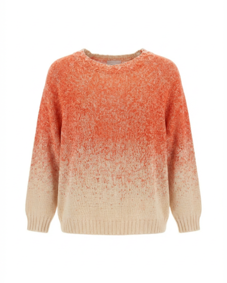 Maglione donna multicolore sfumato