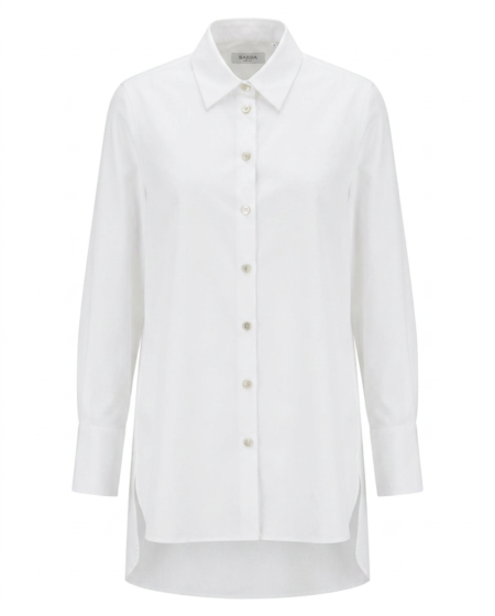 Camicia bianca in cotone Barba Napoli