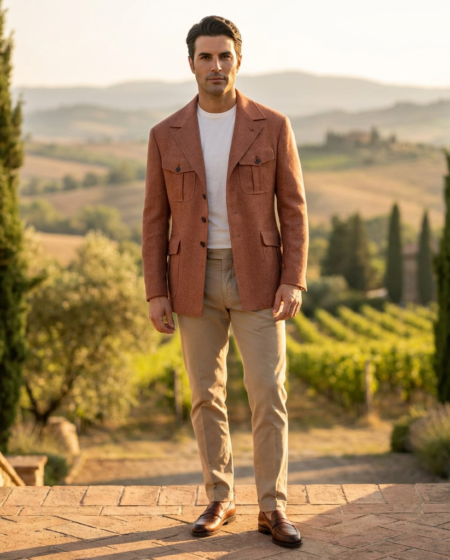 Giaccone Sahariana Malta - Marrone — outdoor