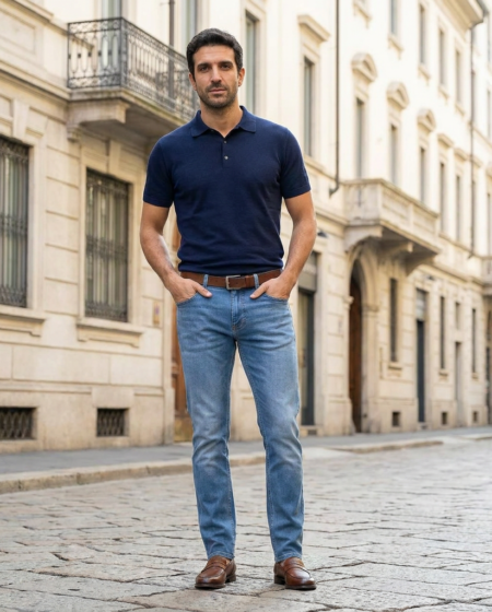 Jeans 5 Tasche - Jeans Blu — outdoor